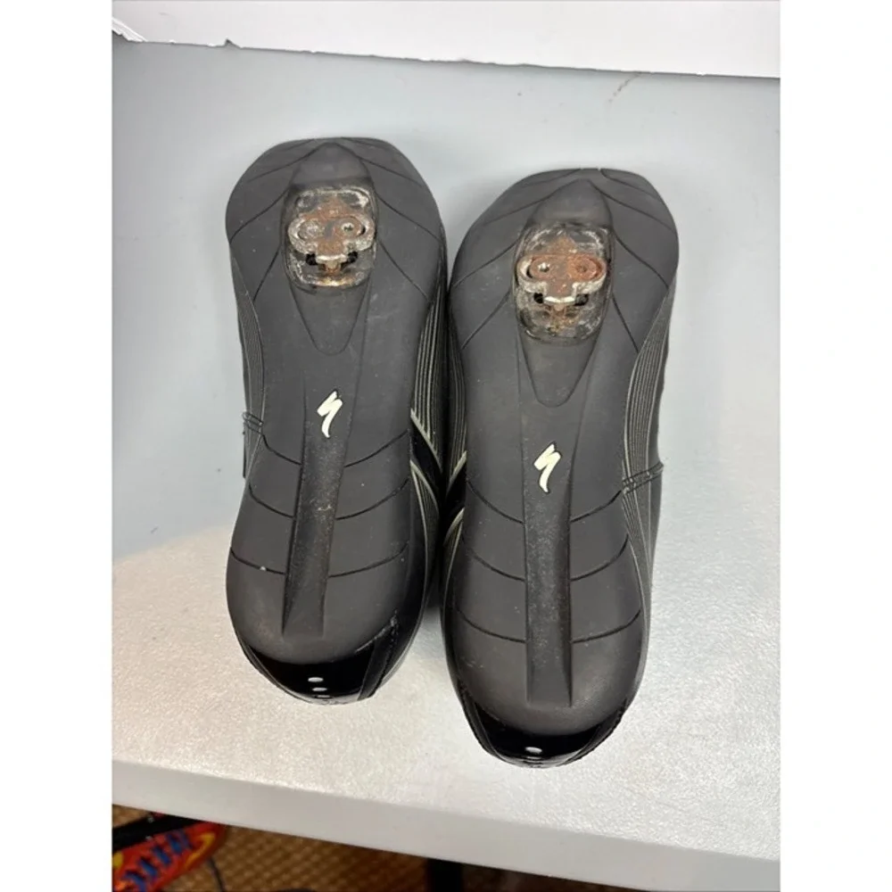 Specialized Sport TR Cycling Shoes Mens Black SPD Cleats Body Geometry sz 7.5